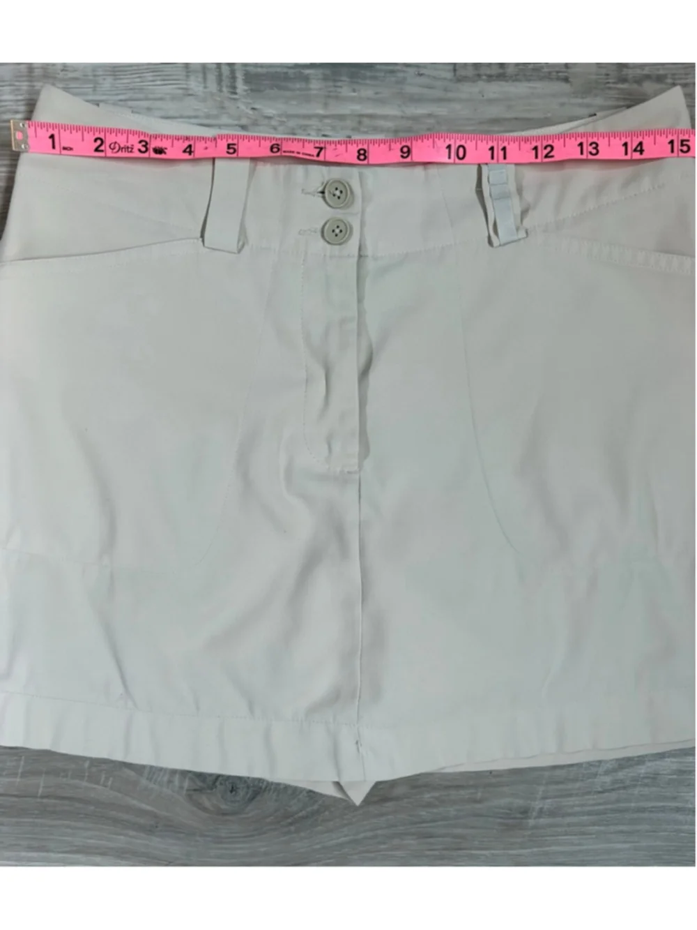 Nike Golf Tour Performance Dri-FIT Beige Skort Size 4 Tennis Athletic Golf